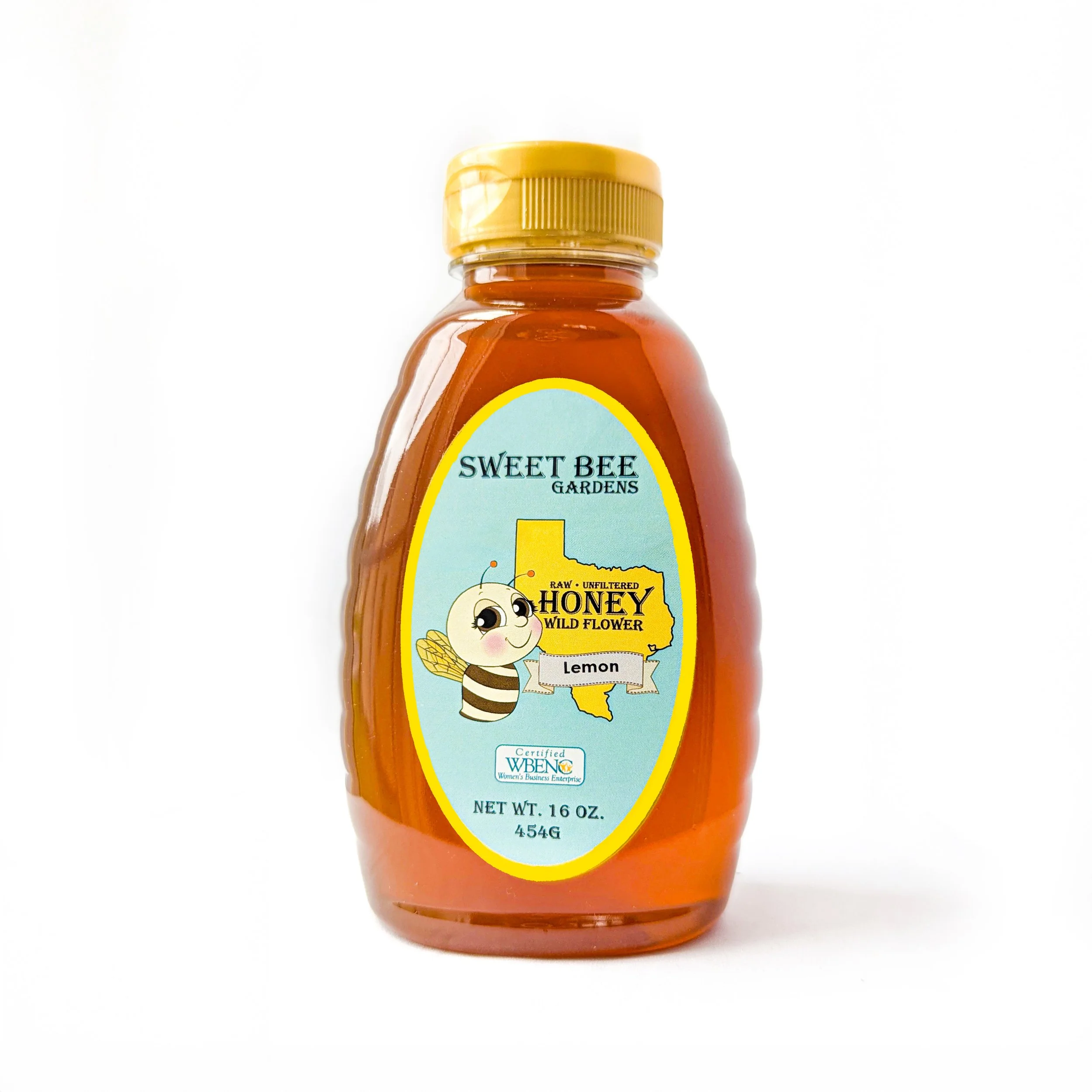 16 Oz Texas Lemon Wildflower Honey — Sweet Bee Gardens